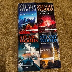 Lot of Stuart Woods Books – Teddy Fay Novels